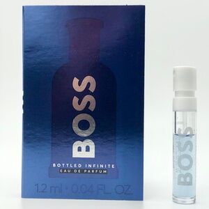 ❤️ 4 for $25 Hugo Boss Boss Bottled Infinite Mini Travel Vial NEW